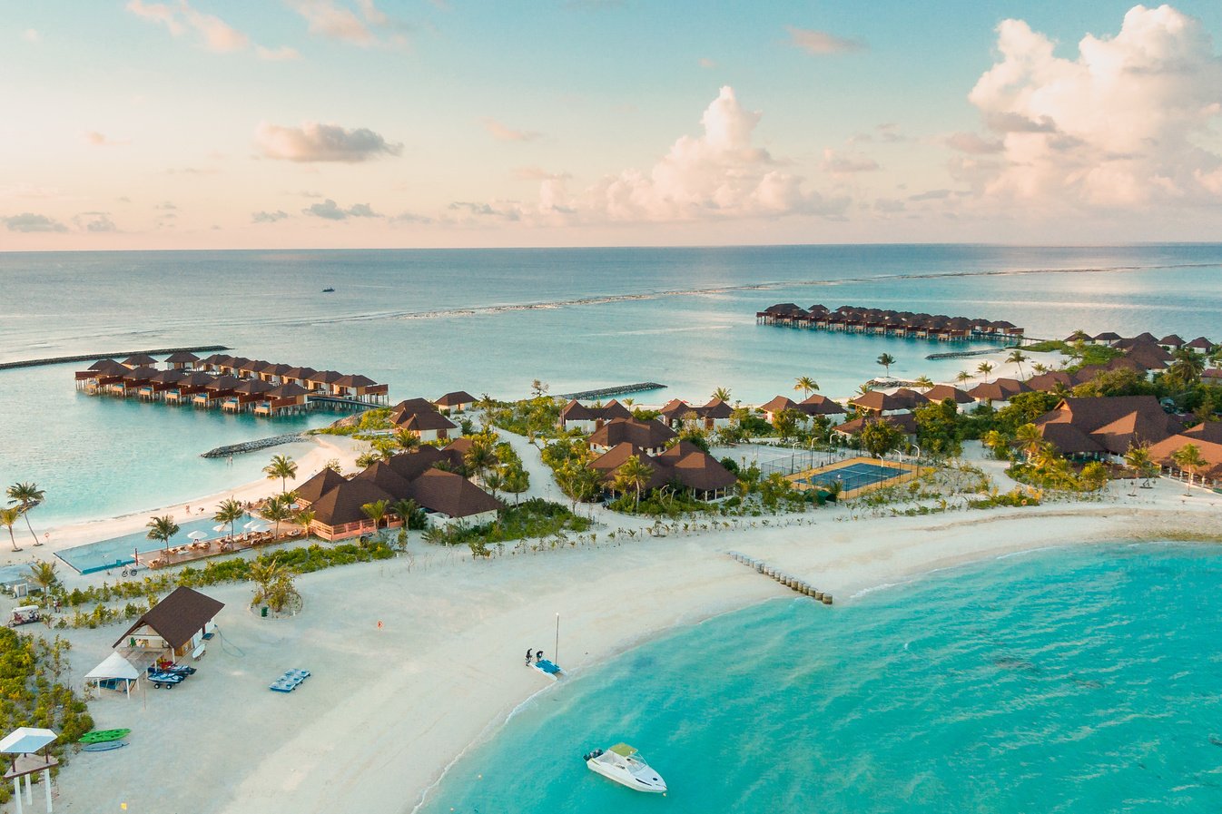 Aerial Shot Of Beach